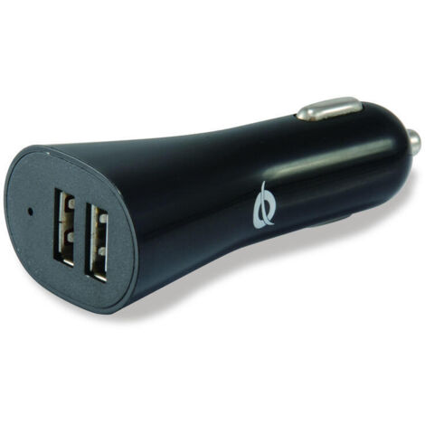 CARGADOR CONCEPTRONIC 5V 2x USB  PARA COCHE 12/24V 4.2A (1/4)