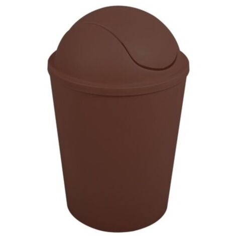 Papelera basculante 5,5L AKO Marrón chocolate MSV