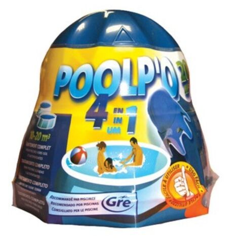 Tratamiento para piscinas desmontables poolpo 0 - 10 m³ de 250 g