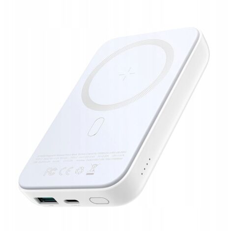 MINI BANCO DE ENERGÍA MAGNÉTICO CON MAGSAFE WIRELESS 10000 MAH + CABLE USB-C