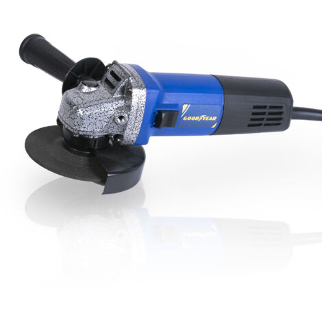 Goodyear Amoladora Angular Profesional 220V 50/60HZ. 750W 11000 RPM 115mm. Incluye disco 115 mm y llave de espigas. (1/5)