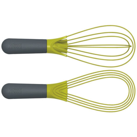 Batidor verde Joseph Joseph Twist 2 en 1, batidor de cocina multifuncional con diseño innovador, ideal para mezclar y batir de forma eficiente en tu cocina (1/5)