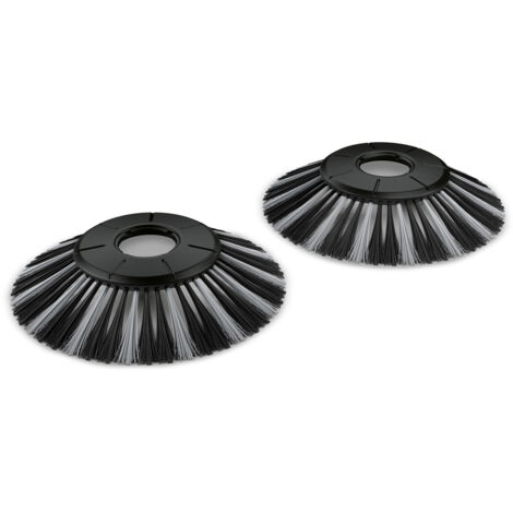 Cepillos laterales Kärcher S 4 gris y negro lote de 2