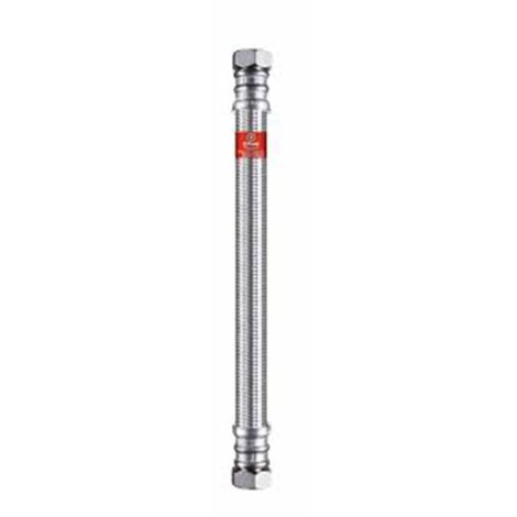 Latiguillo inoxidable reforzado SUPER 1/2"-1/2" de Tucai Hembra-Hembra - 500mm