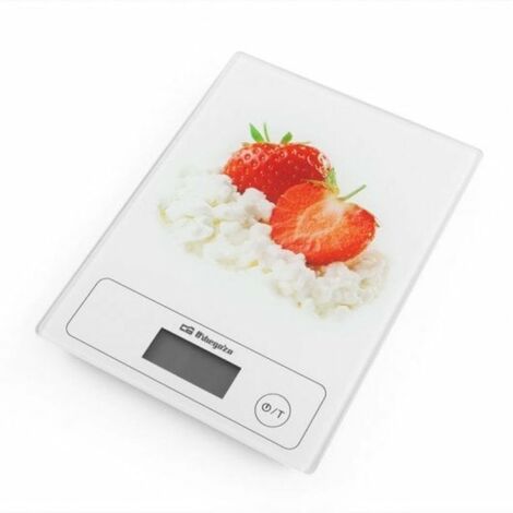 Báscula de Cocina Electrónica Orbegozo PC 1018/ hasta 5kg/ Blanca