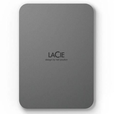LaCie Mobile Drive Secure STLR2000400 - Disco duro - cifrado - 2 TB - externo (porttil) - USB 3.2 Gen 1 (USB-C conector) - Self-Encrypting Drive (SED (1/2)