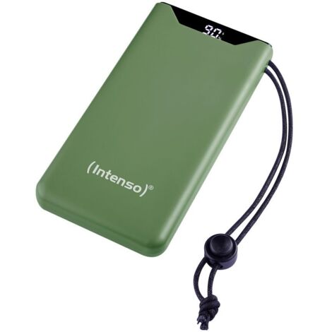 Intenso Powerbank F10000 green 10000 mAh incl. USB-C to Type-C (1/2)