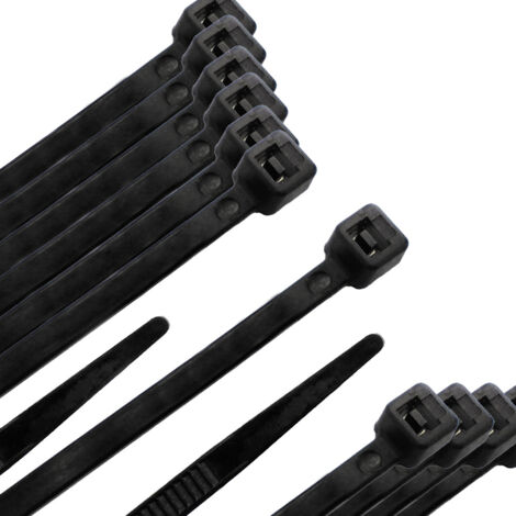 Bridas Nylon 100% Negra 7,8x540 mm. (Bolsa 100 Unidades) (1/5)