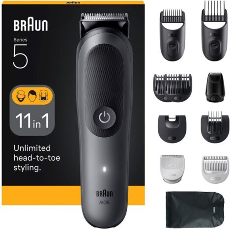 BARBERO/CORTAPELO BRAUN AIO5560 S5 ALL IN 11EN1 AUT.120MIN (1/2)