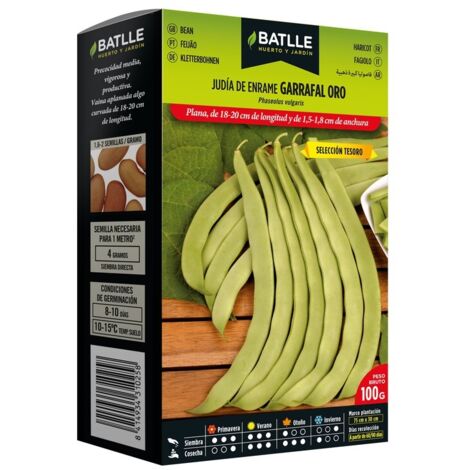 Semillas de Judia Garrafal Oro Selección Tesoro 100 gramos