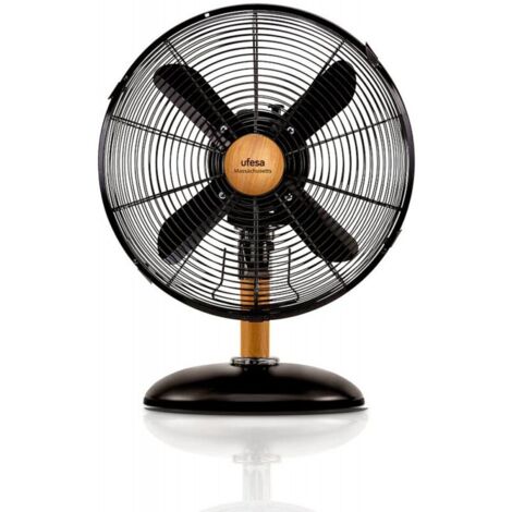 VENTILADOR SOBREMESA UFESA 84105839 MASSACHUSETS MINI 30CM 40W 4ASP NGO (1/5)