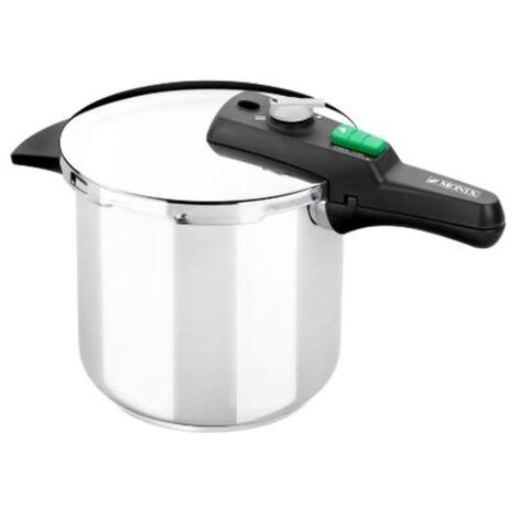 Olla a Presión Monix Quick M560001/ Ø22cm/ 4L/ Acero Inoxidable (1/5)