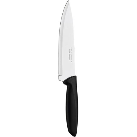 Cuchillo chef 7 plenus negro tramontina (1/4)