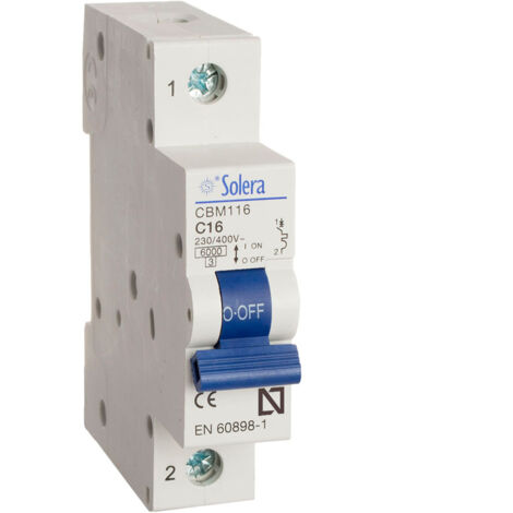 Magnetotermico solera 1 polo 32a c 6ka resid/terciario (retractilado) cbm132 (1/2)
