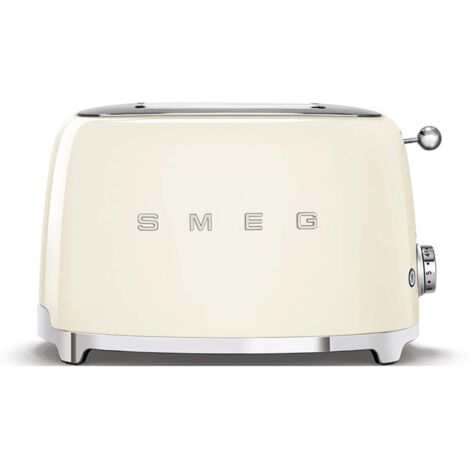Smeg TSF01CREU tostadora crema 950 W retro