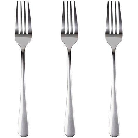 SET 3 UNID. TENEDOR ACERO INOX. RECICLADO BRILLO NATUR SG7766 SAN IGNACIO (1/3)