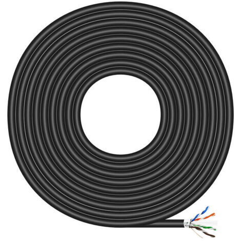 Bobina de Cable RJ45 FTP AWG24 Aisens A135-0674 Cat.6/ 305m/ Negro
