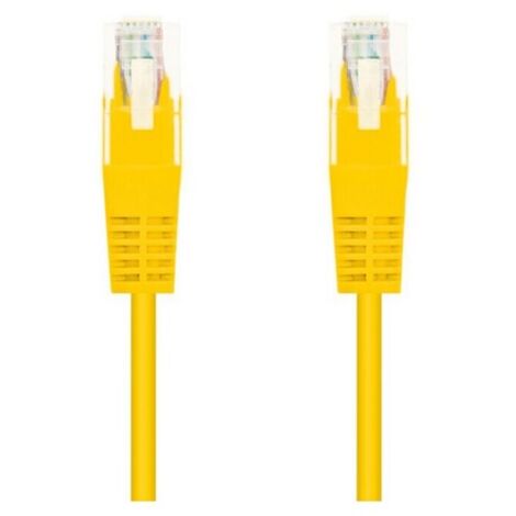 Cable de Red RJ45 UTP Nanocable 10.20.0402-Y Cat.6/ 2m/ Amarillo