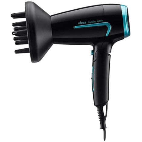 Secador de pelo de Viaje 1600W UFESA TRIP&DRY 2 Temperaturas