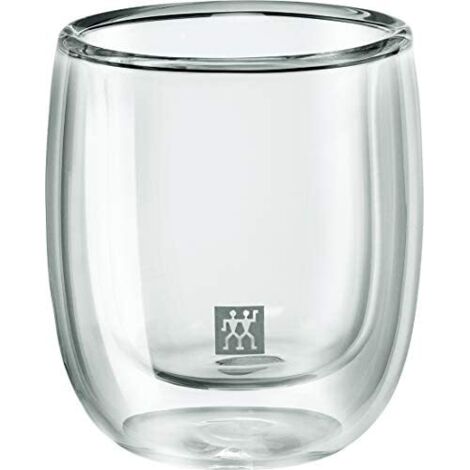 ZWILLING® Sorrento - Juego de 2 vasos de café expreso de doble pared (80 ml) (1/3)