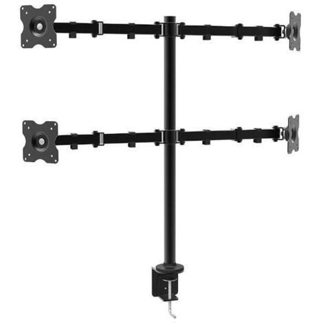 SOPORTE DE MESA APPROX APPSMF02 PARA 4 PANTALLAS DE 10 - 27 BRAZOS CON 1 CODO Y SOPORTES ORIENTABL (1/2)