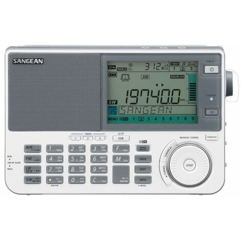 Sangean Receptor Mundial ATS-909 X2 Blanco 1109-00033-WS