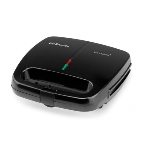 Sandwichera 4 sandwich ORBEGOZO SW 4910   REF 18089, Negro (1/5)