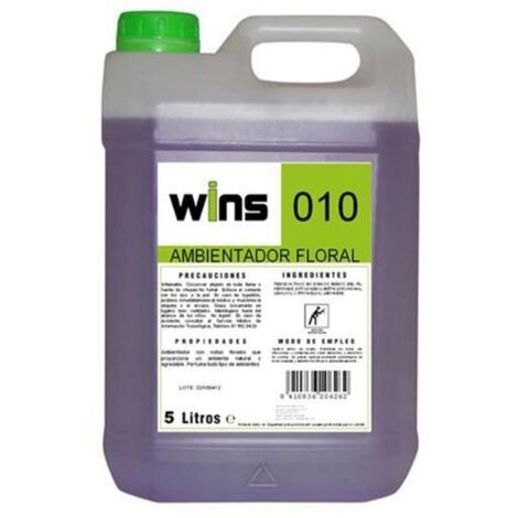 Ambientador Vinfer Wins Floral 010 Perfume todo tipo de ambientes 10 litros