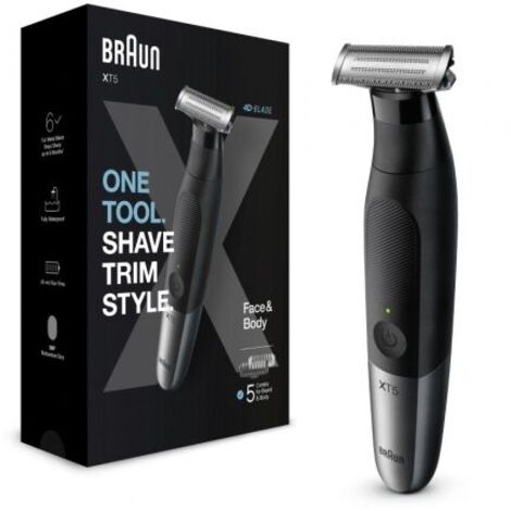 Afeitadora Braun Wet and Dry Serie X XT5100/ con Batería/ 6 Accesorios