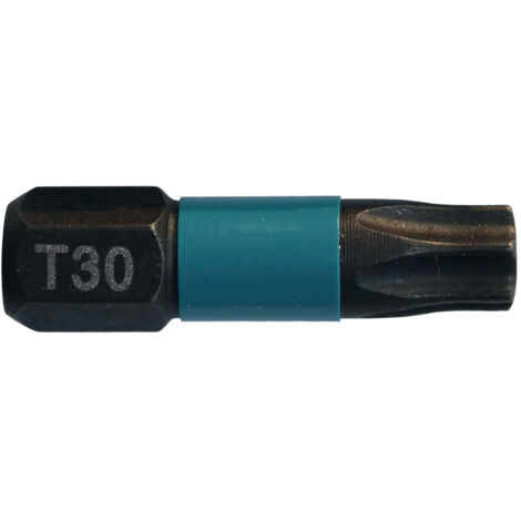 B-63694 Punta Impact Black, T30, 25 mm, 2 pcs (1/2)