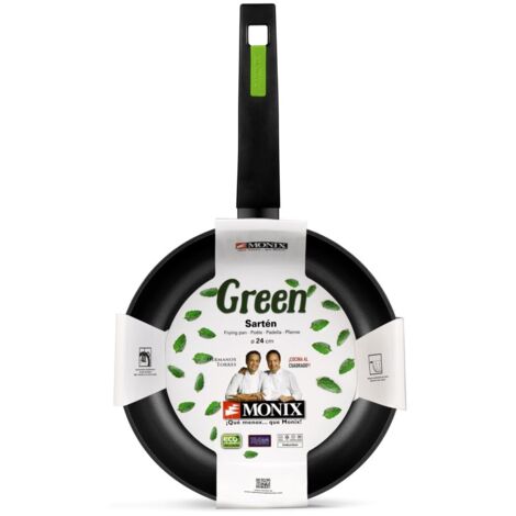 Sartén Monix Green M481226/ Ø26cm/ Aluminio forjado/ Apta para Inducción (1/4)