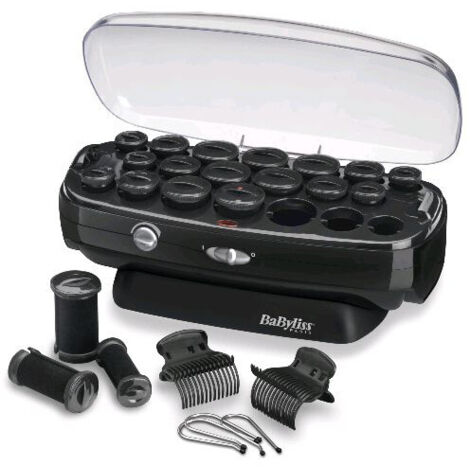 BaByliss Thermo Ceramic Rollers with Ceramic Coating and Ion Technology for Silky Long-Lasting Curls RS035E (1/3)
