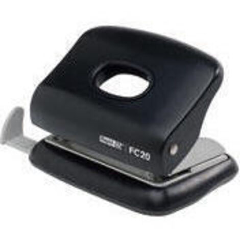 Rapid FC20 perforador de papel 20 hojas Negro