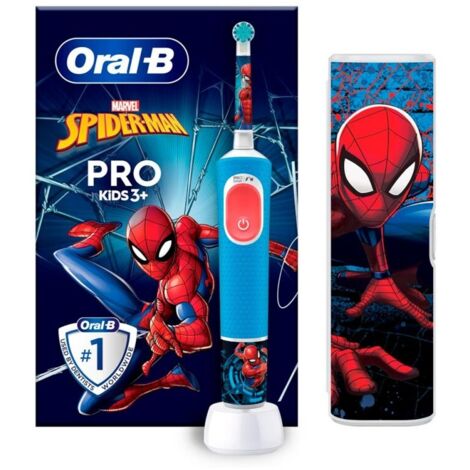 DENTAL ORAL B VITALITY PRO KIDS SPIDERMAN + FUNDA VIAJE (1/5)