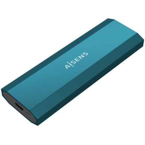 Caja Externa para Disco SSD M.2 SATA/NVMe Aisens ASM2-019BLU/ USB 3.1/ Sin tornillos (1/4)