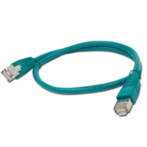 Cable red gembird ftp cat6 1m verde