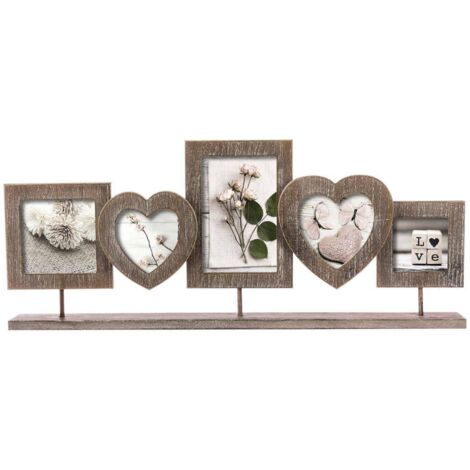 Conjunto 5 marcos decorativos de sobremesa