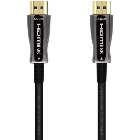 Cable HDMI Aisens A153-0518 Negro 25 m (1/4)