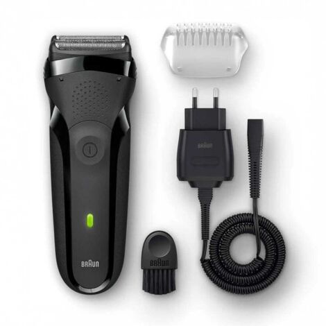 Braun Series 5 50-M1000s Electric Shaver Black/Mint Green (1/5)