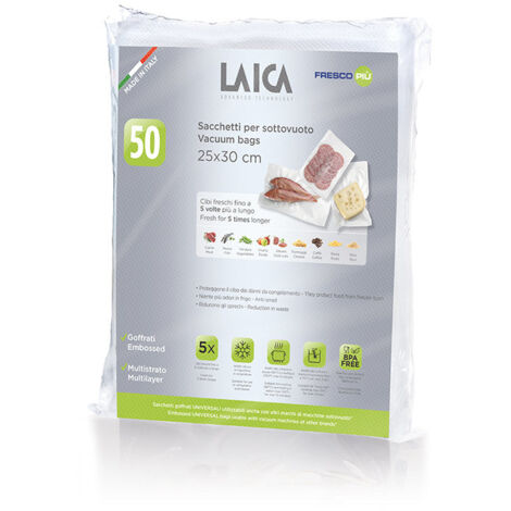 Laica VT3510 accesorios y suministros de sellador al vacío Bolsa para envasadora al vacío