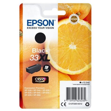 Cartucho tinta epson t333140 xl negro (1/2)