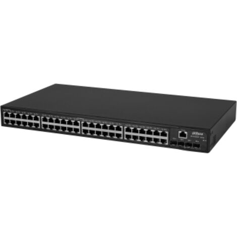 Dahua Technology Access DH-AS4300-48GT4GF switch Gestionado L2/L2+ Gigabit Ethernet (10/100/1000) Negro (1/4)