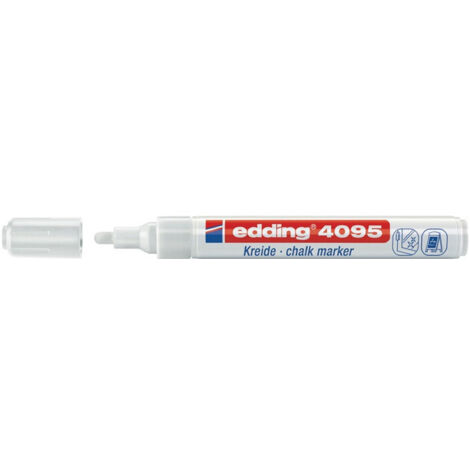 MARCADOR TIZA LIQUIDA FINO 4095 BLANCO EDDING 4095-049
