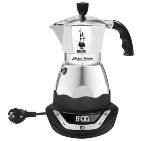 Cafetera eléctrica italiana 3 tazas acero inoxidable - 0006092 - bialetti -