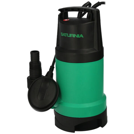Bomba Aguas Sucias Sumergible 950 W. 14.000 lts/hora, Profundidad 7 Mts, Elevación 10 mts. Particulas max. Ø 30 mm. (1/5)