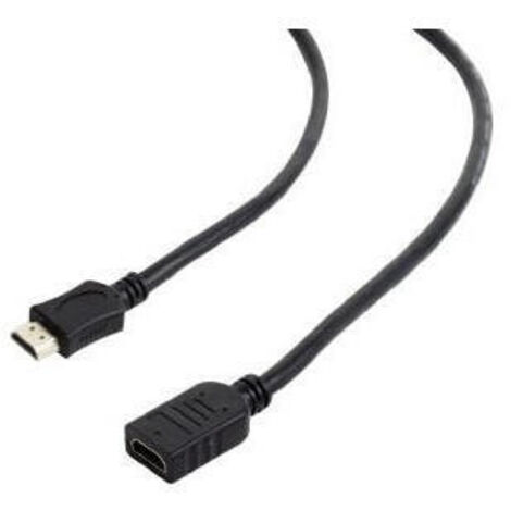 CABLE HDMI GEMBIRD EXTENSION MACHO HEMBRA V2.0 ALTA VELOCIDAD CON ETHERNET 4,5M (1/3)