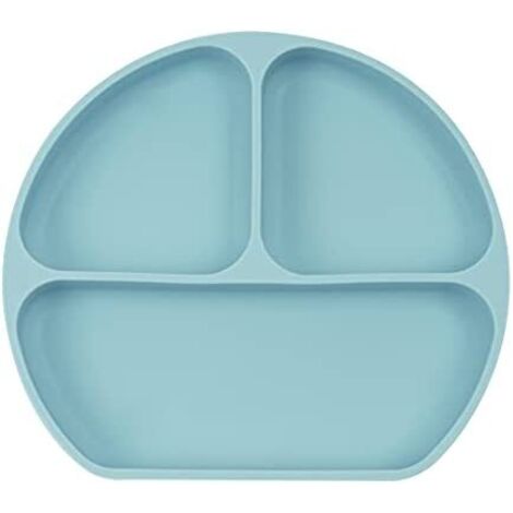 Safta Plato Silicona con Ventosa Bear Blue, 205x25x180 mm (1/2)