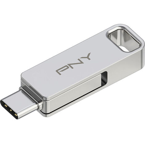 Memoria USB 3.2 Gen 1 (3.1 Gen 1) 64GB PNY MM42117982   Inox (1/4)