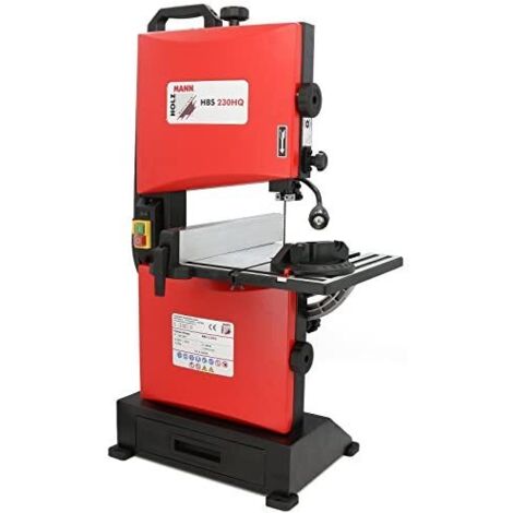 Holzmann – Sierra de banda cinta 300W – Corte máximo 90 mm – Mesa inclinable 0-45° – Luz LED y aspiración de virutas (1/5)