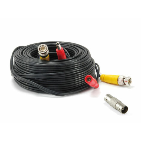 CABLE PARA CAMARA CCTV LEVEL ONE 18 METROS CCBNC18 (1/4)